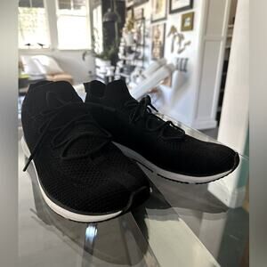 Eileen Fisher black sneakers, size 8